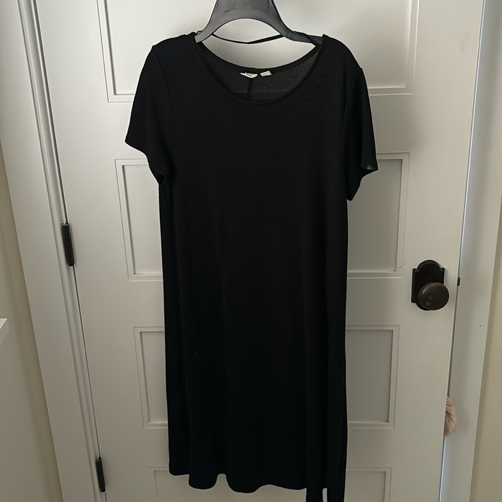 GAP Black T shirt dress